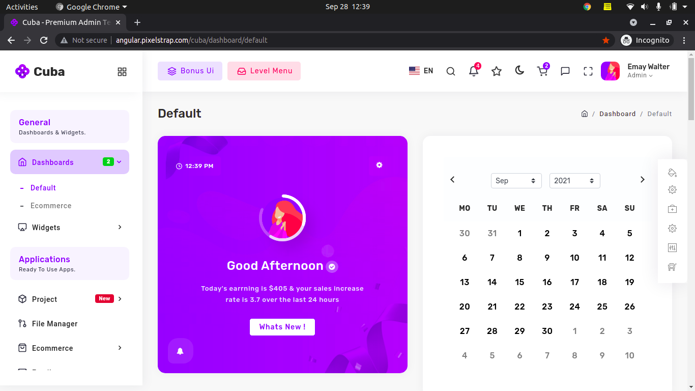 Otlet Dashboard Admin